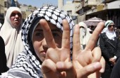 وقفة تضامنية مع الأسرى الإداريين المضربين عن الطعام في بيت لحم
