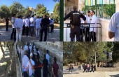 عشرات المستوطنين يقتحمون باحات الأقصى والاحتلال يعتقل 6 مقدسيين
