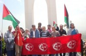 تنظيم لقاء تضامني مع الأسرى الفلسطينيين في مارون الراس جنوبي لبنان 