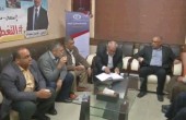 وفود تضامنية تواصل زياراتها لمكاتب قناة فلسطين اليوم