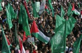 تظاهرة لحماس في غزة ضد حكومة الوفاق والأونروا