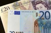 الإسترليني يرتفع واليورو يواصل انخفاضه