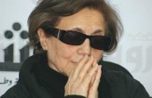 المناضلة بوحيرد في غزة بعد أيام