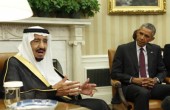 أوباما والملك السعودي يبحثان قضايا المنطقة