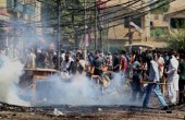 محدث: جرح عدد من الأشخاص خلال تظاهرات لأنصار القادري في إسلام اباد