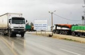 650 شاحنة ستعبر القطاع عبر أبو سالم اليوم 