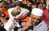 تشييع جثمان الشهيد التلاحمة في خرسا جنوب الخليل