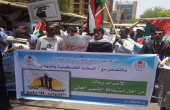 اعتصام في الخرطوم تضامنا مع الأسرى الفلسطينيين