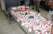 الشرطة تواصل  ضبط عمليات تهريب للتبغ في معبر الكرامة