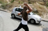 إصابة مستوطن بالحجارة قرب حزما