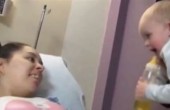 قبلت طفلها.. وقفزت معه من النافذة 