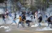 مواجهات في فنزويلا بين قوات الامن ومحتجين على اداء الحكومة