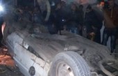 تفجير سيارة قيادي في حماس بمخيم النصيرات