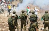 الاحتلال يستهدف مصور فلسطين اليوم خلال تغطيته مسيرة كفر قدوم ويصيب مصور قناة فلسطين بقدمه