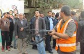 حملة لضبط خطوط الكهرباء المسروقة والقلابة بالشاطئ 