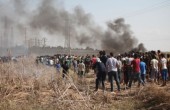 إصابات بالرصاص والاختناق بمواجهات في قطاع غزة