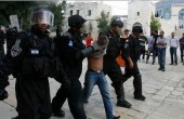 الاحتلال يعتقل 9 فلسطينيين خلال اقتحامه للأقصى بعد صلاة الجمعة