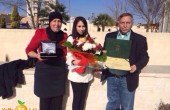 جامعة البتراء الأردنية تكرم الطالبة الفلسطينية ماريا أحمد إبراهيم 