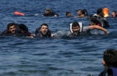 غرق 5 لاجئين بينهم طفل في بحر إيجة