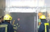 إصابة طفل جراء حريق اندلع في مجمع تجاري بجنين 