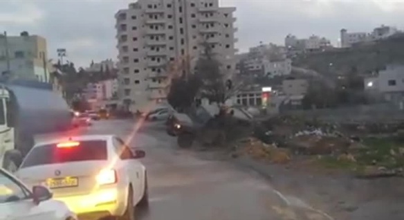 انقلاب جيب للاحتلال خلال مواجهات في الخليل