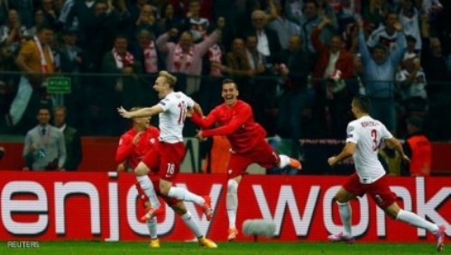 بولندا تحقق أول فوز في تاريخها على ألمانيا