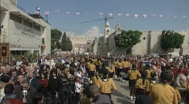 احتفالات عيد الفصح في فلسطين المحتلة