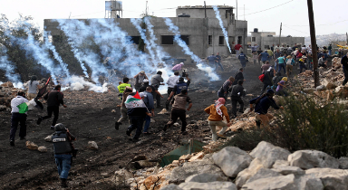 إصابات خلال مواجهات مع الاحتلال خلال مسيرات الضفة