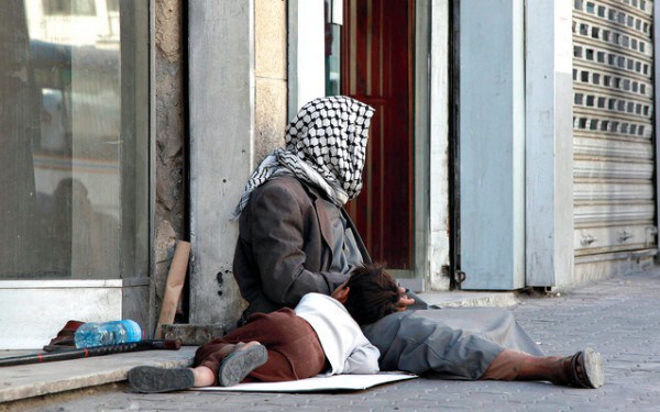 حملة للقضاء على ظاهرة التسول في قطاع غزة