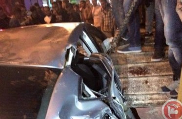 إصابة 5 شبان بحادث سير في الخليل