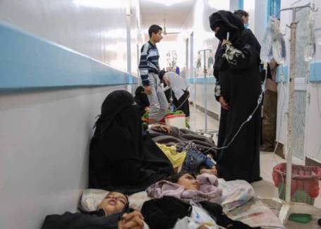 اليمن...مليون مصاب بوباء الكوليرا