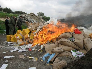 الاقتصاد: معظم السلع المضبوطة في 2015 من منتجات الاحتلال