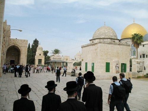 مستوطنون يقتحمون باحات المسجد الأقصى من جهة باب المغاربة