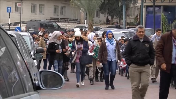 كشافة رام الله والبيرة تنظم فعاليات تضامناً مع القدس