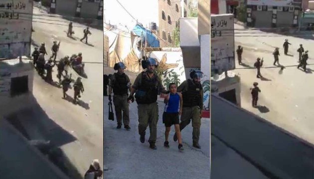 مواجهات مع الاحتلال واعتقال طفل بمخيم شعفاط