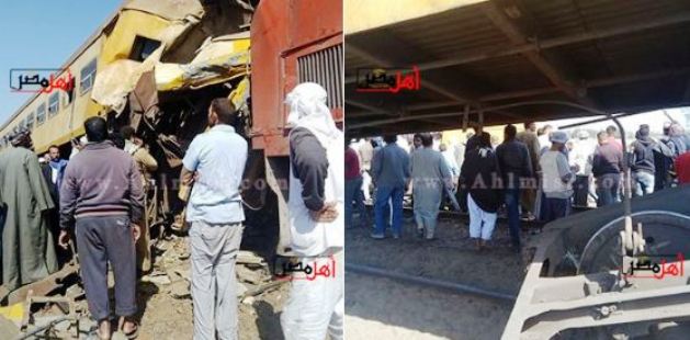 مصر.. قتلى وجرحى بحادث تصادم قطارين في البحيرة