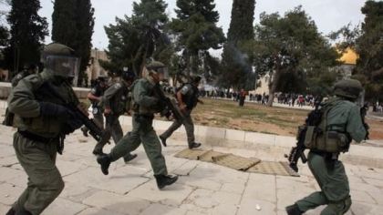 إصابة جنديين إسرائيليين في مواجهات اقتحام المسجد الاقصى 