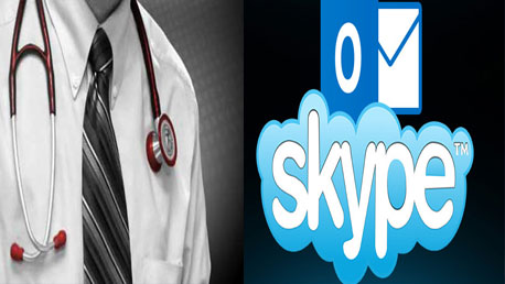 مراجعة الطبيب عبر (skype) قريبا في بريطانيا