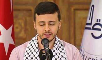 فلسطيني يفوز بالمركز الـ4 للمسابقة الدولية لحفظ القرآن بتركيا