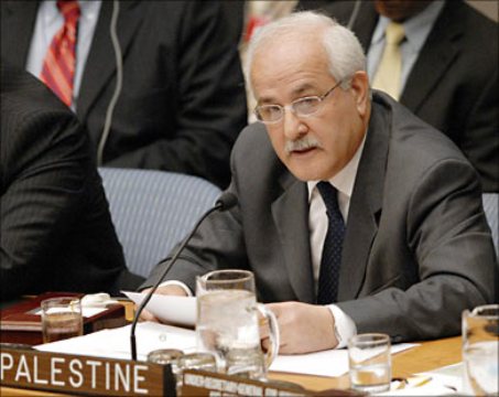 منصور: القرار الأميركي حول القدس استفزازي