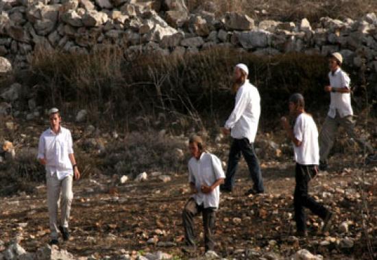مستوطنون يحاولون اختطاف طفل غرب دورا جنوب الخليل