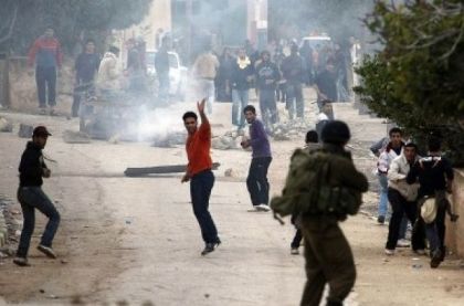 إصابات بمواجهات مع الاحتلال بقرية جبع شرق القدس