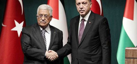 عباس بحث مع اردوغان سبل تعزيز العلاقات الثنائية