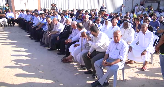 الجهاد ترعى مهرجان صلح في ساحة العلمي شمال غزة