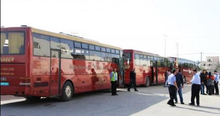 1250 معتمر ومعتمرة يغادرون الضفة الغربية