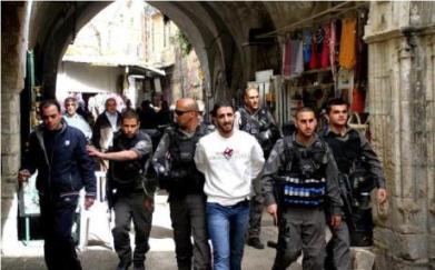 قوات الاحتلال تعتقل 600 فلسطيني بالقدس الشهر الماضي 