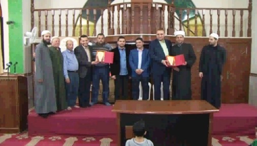 الجهاد تكرم الشيخين حجاج والكاشف في برج البراجنة