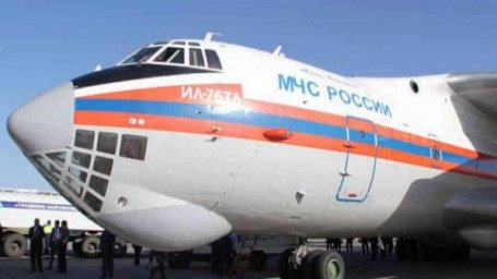 طائرة مساعدات روسية الى سورية