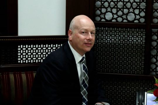 غرينبلات يطالب حكومة الوحدة الفلسطينية الاعتراف بالكيان 