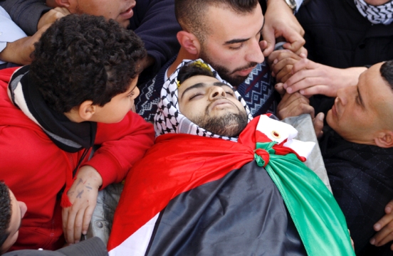 رام الله تودع الشهيد أحمد الخروبي